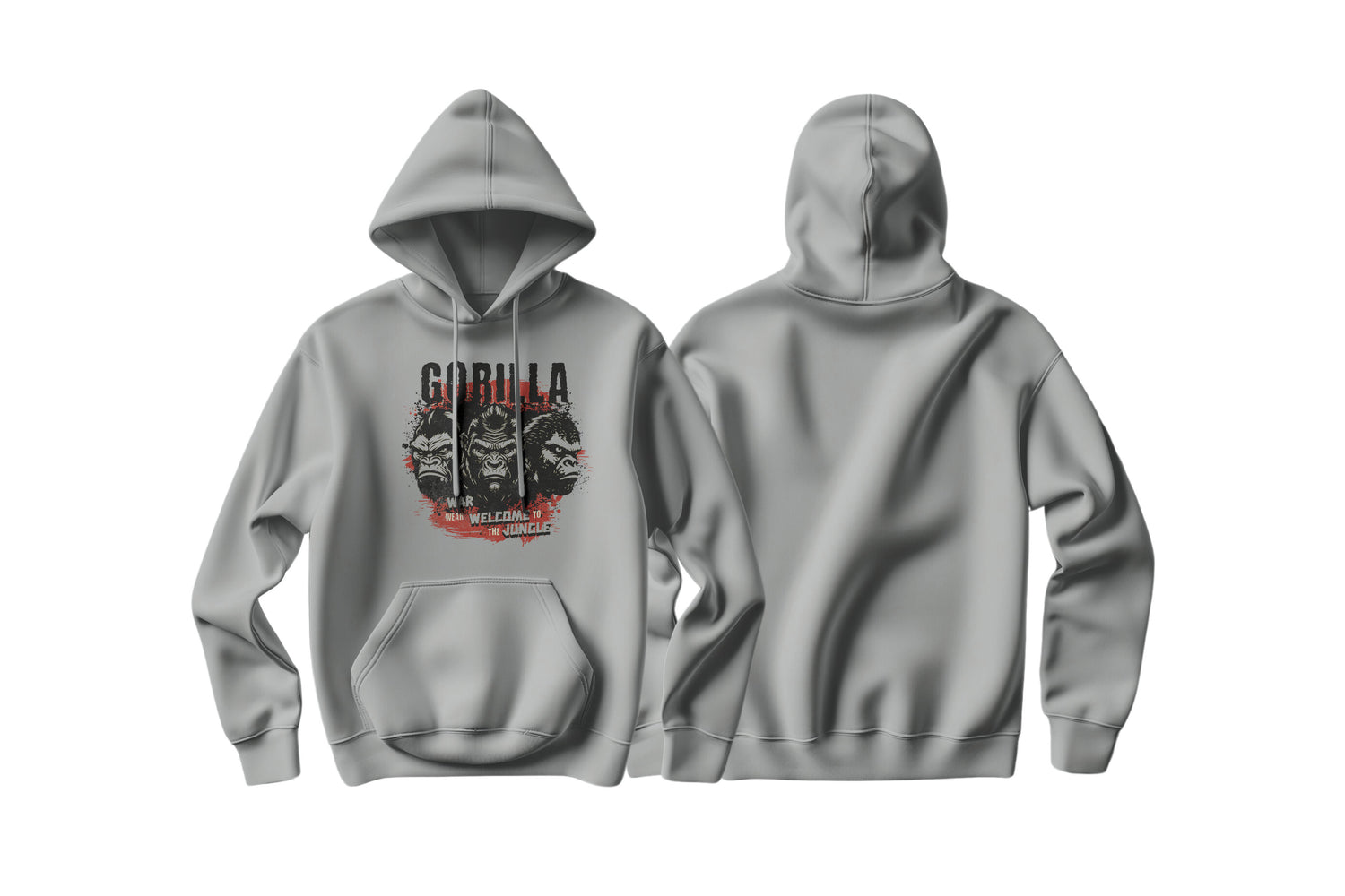 Welcome to the Jungle Ladies Fit Hoodie