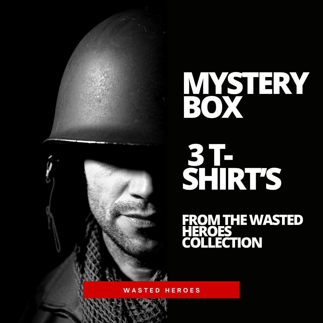 WASTED HEROES - Mystery Box – T-Shirt Pack x 3 For Men