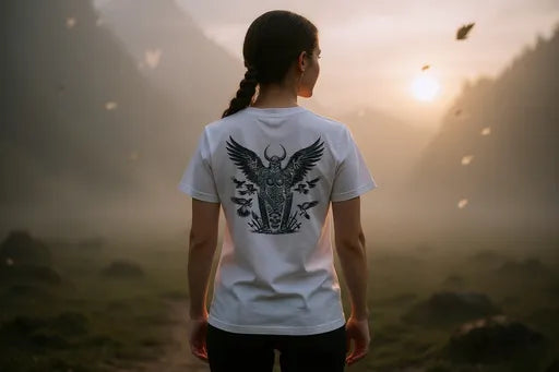 Eternal Wings of War Ladies Fit T-Shirt