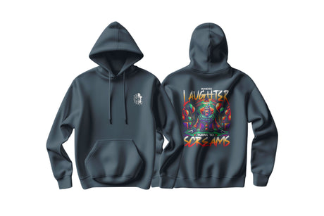 Clowning in the Dark Ladies Fit Hoodie