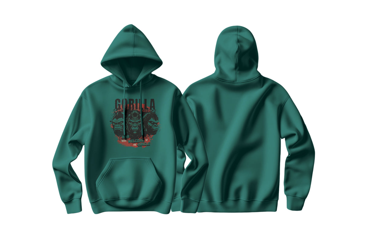 Welcome to the Jungle Ladies Fit Hoodie