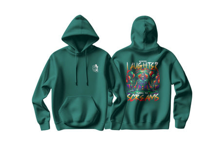 Clowning in the Dark Ladies Fit Hoodie