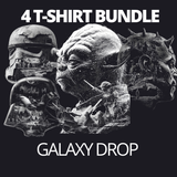 The Galaxy Drop – 4 T-Shirts Mega Bundle